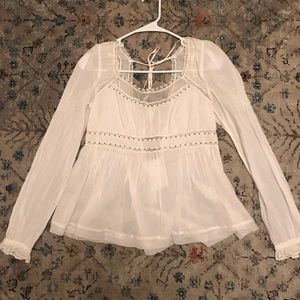 NWT Free People peasant top S